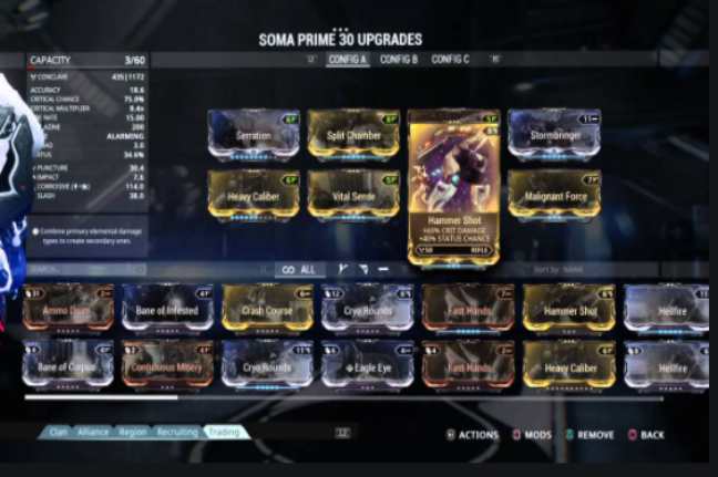 What is Soma prime build and how many types of soma prime?