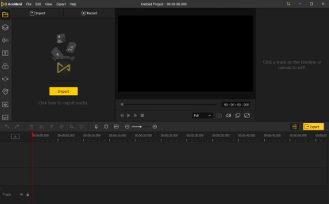 Easiest Video Editing Software——TunesKit AceMovi Video Editor 