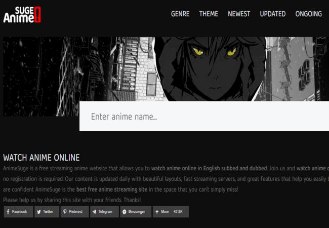 Animesuge: Watch anime online in English for free 2022