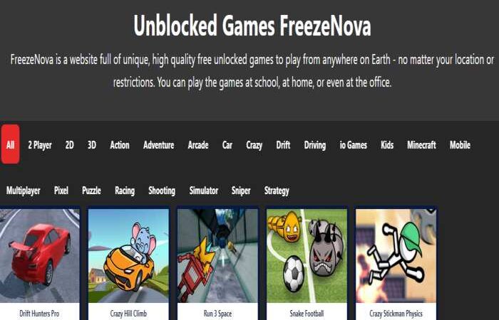 How to Play Unblocked Games Freezenova? Features, Benefits, Tips & Tricks