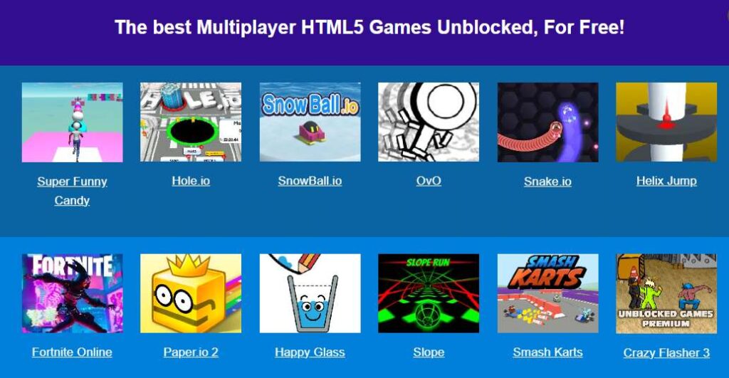 Unlock the Joy: Exploring a World of Free Unblocked Games