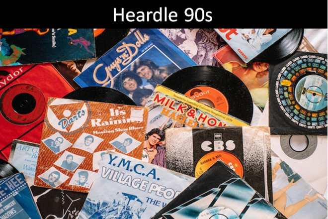 Heardle 90s: A Blast from the Past with the Best of 90s Music!